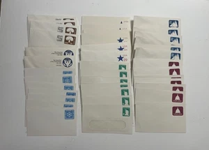 U.S. Random Lot of 40 Printed Stamp Envelopes-Never Used/Never Canceled MNH - Picture 1 of 5
