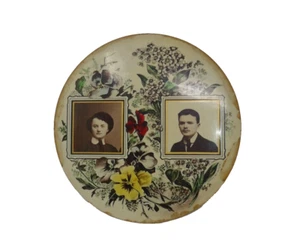 Cruver Mfg Co antik viktorianisches Zelluloid Foto Dose verziertes Gestell Staffelei SELTEN - Bild 1 von 9