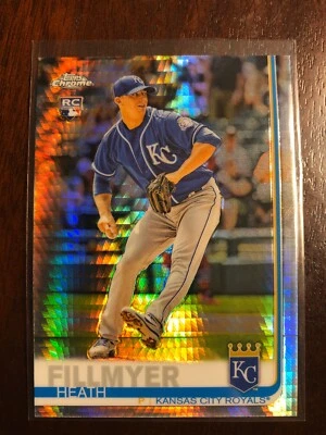 HEATH FILLMYER 2019 TOPPS CHROME PRISM REFRACTOR CARD #97 - Image 1 of 2