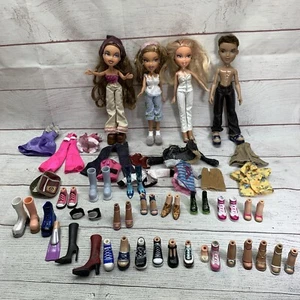 Lote Muñeca Bratz 2001 Yasmin 1ª Ed Coolbratz Ropa Botas Zapatos Tacones Boyz Dylan - Imagen 1 de 12