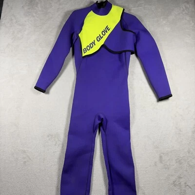 Body Glove Women's No Zip Neoprene Full Wetsuit Large  sz 9 - 3.2 MM Purple - Image 1 of 4