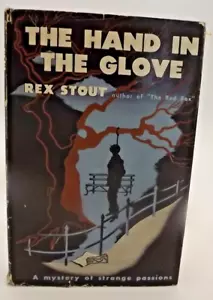 Vintage 1943 Book THE HAND IN THE GLOVE by Rex Stout 1st Edition/2nd Print w/DJ - Picture 1 of 7