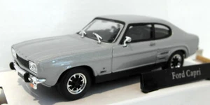 Cararama 1/43 Scale Model Car CR041 - Ford Capri 1600 GT - Silver - Picture 1 of 3