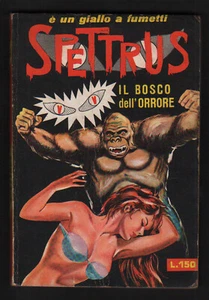SPETTRUS 9/1965 "IL BOSCO DELL'ORRORE" GELB MIT COMICS GENRE SCHWARZ ITALIENISCH  - Bild 1 von 1