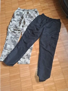 2 X Leichte Herren Outdoor Cargo Trekking Hose, eine davon mit Zip Off Größe M - Bild 1 von 9