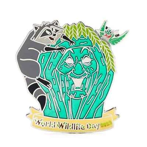 Prendedor de lanzamiento limitado del Día Mundial de la Vida Silvestre de los Parques Disney Pocahontas 2023 - Sellado - Imagen 1 de 2