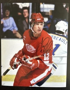 Ted Nolan Detroit Red Wings NHL Signed Autographed 8x10 Photo With PROOF A - Bild 1 von 4