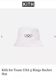 Kith for Team USA 5 Rings Bucket Hat - Picture 1 of 4