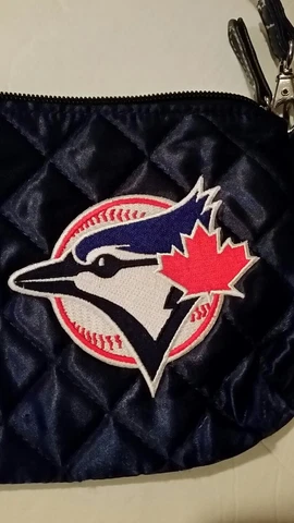 Toronto Blue Jays Pro•FAN•ity Genuine Licensed MLB Blue Quilted Wristlet Purse Cover