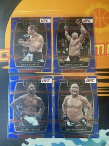 Dan Henderson, Rashad Evans, Brock Lesnar & Rich Franklin X4 Card UFC Select Lot