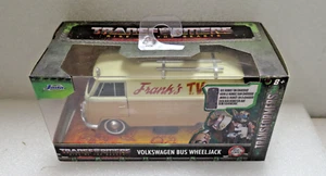 1/32 JADA HOLLYWOOD RIDES TRANSFORMERS VOLKSWAGEN BUS WHEELJACK  NEW - Picture 1 of 4