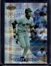 1997 Bowmans Best Barry Bonds Atomic Refractor #3 Giants