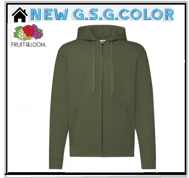 Suéter Hombre Sudadera Con Capucha FRUIT OF THE LOOM - Imagen 1 de 1