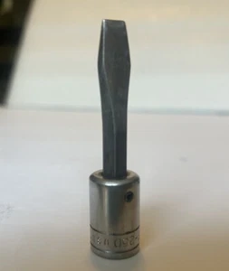 Snap-On F25D 3/8" drive Flat Tip Standard Bit Socket Driver (used) - Picture 1 of 12