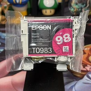 Epson 98 cartuccia inchiostro magenta T0983 sigillata senza scatola - Foto 1 di 3
