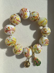 Chinese Vintage LiuLi Crystal Bracelet 1970s - Picture 1 of 3