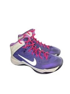 nike hyperquickness Hyper Quickness basketball  shoes purple Sneakers womens 8 - Picture 1 of 13