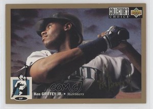 1994 Upper Deck Collector's Choice Gold Signature Ken Griffey Jr #117 HOF