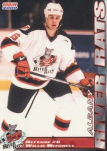 1999-00 Albany River Rats Team Issue # WILLIE MITCHELL - Bild 1 von 1