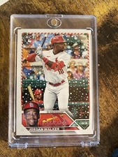 Jordan Walker ROOKIE 2023 Topps Holiday Card H154. Cardinals⚾️🔥