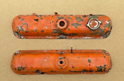 Cubierta de válvula Mopar 340 bloque pequeño 318 360 tapa de llenado de aceite cargador Cuda Roadrunner Foto 1 de 4