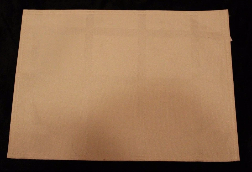 Essential Home Westport Pearl (Ecru) Fabric Placemat - Image 1 of 1