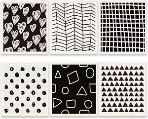 6 Pieces Swedish Kitchen Dish Towels Kitchen Cloths Reusable Sponge Cleaning New - Picture 1 of 12