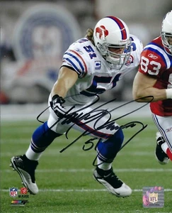 PAUL POSLUSZNY 8X10 SIGNED PHOTO BUFFALO BILLS FOOTBALL HANDSIGNIERT PERSÖNLICH - Bild 1 von 1