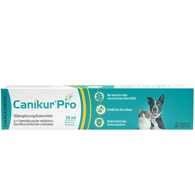 Canikur®Pro Durchfall Magen Darm während Antibiotika Hund Katze 30 ml - Bild 1 von 4