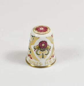 Spode Fine Bone China Prince William Birth Thimble 1982 - Picture 1 of 3