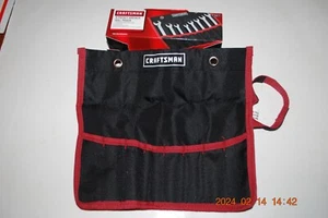 CRAFTSMAN 8 POCKET WRENCH ROLL POUCH- HANG OR ROLL UP- NO TOOLS - Picture 1 of 1