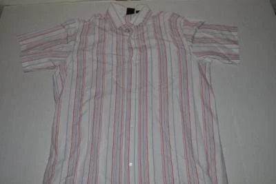 RUSTY WHITE RED BLUE SURF POCKET SHIRT MENS SIZE XL - Image 1 of 4