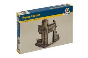 Italeri 6413 1/35 Scale Military Diorama Plastic Model Kit WWII House Corner - Picture 1 of 1