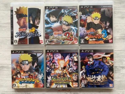 SONY PS3 Naruto Narutimate Storm 1 2 3 & Revolution & Generation & Otoko Juku - Image 1 of 4