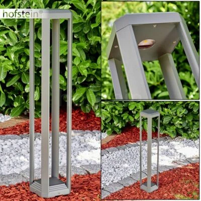 LED Garten Wege Poller Beleuchtung Anthrazit Laterne Außen Steh Stand Lampen  - Bild 1 von 4