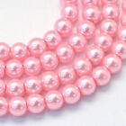 8mm 1/3" BUY 1 GET 1 FREE ADD 2 TO BASKET 16" 18" 20" 8mm GLASS PEARL NECKLACE S