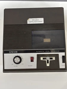 Grabadora de casete portátil Craig 2610 enciende no completamente probada - Imagen 1 de 8