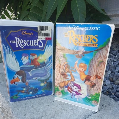 The Rescuers Down Under (VHS 1142) Black Diamond Edition & Sealed The Rescuers - Image 1 of 4