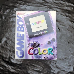 Nintendo Game Boy Color GBC Atomic Purple NUR VERPACKUNG Original OEM CGB-001 PKG ✅ - Bild 1 von 5
