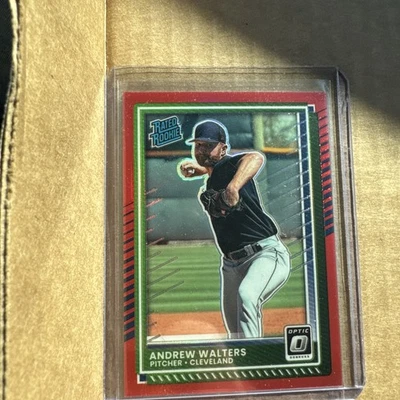 2025 Panini Donruss - Optic Andrew Walters #78 Red Prizm /99 (RC) - Image 1 of 2