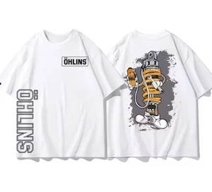 2024 neue Ohlins Racing T-Shirts 100 % Baumwolle, Druck vorne und hinten XL - Bild 1 von 1