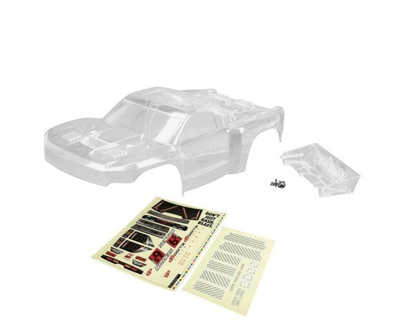 Arrma AR406131 Senton 6S Blx Body with Decals (Clear) - Image 1 of 1