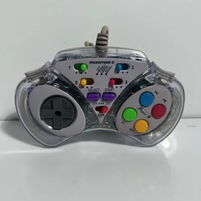 Controller Turbo Phantom 2 Fase 9 Per Super Nintendo (SNES) FUNZIONANTE - Immagine 1 di 4