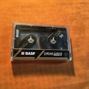BASF CHROME Super II 90 Cassette,IEC II/High Position,sehr guter Zustand,1991 - Picture 1 of 6