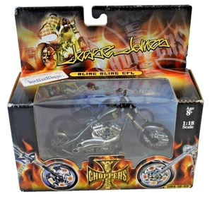 Jesse James West Coast Choppers Bling Bling CFL 1:18 Scale Diecast New in Box - Picture 1 of 7