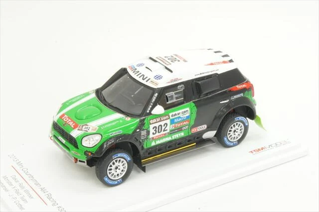 TrueScale 1/43 MINI Countryman "All4 Racing" 2013 Dakar Rally Winner #302 Peterh - Immagine 1 di 1