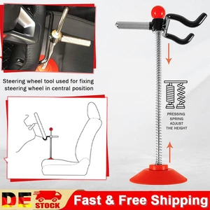 New14'' Steering Wheel Holder Alignment Adjustable Car Tool for Truck/Buses/Vans - Bild 1 von 12