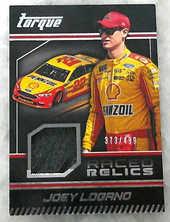 Joey Logano 2017 Torque Racing Silver R-U Tire #373/499 - Image 1 of 1