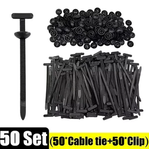500 PIEZAS Cable de Nylon Cremallera Autobloqueante Resistente Cremallera Lazos Interior y Exterior General - Imagen 1 de 15