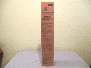 Tóner negro genuino Konica Minolta 7145 TN401K nuevo 02 AÑOS - Imagen 1 de 2
